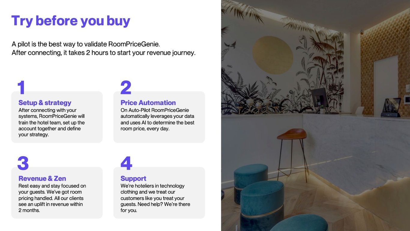 RoomPriceGenie Screenshot